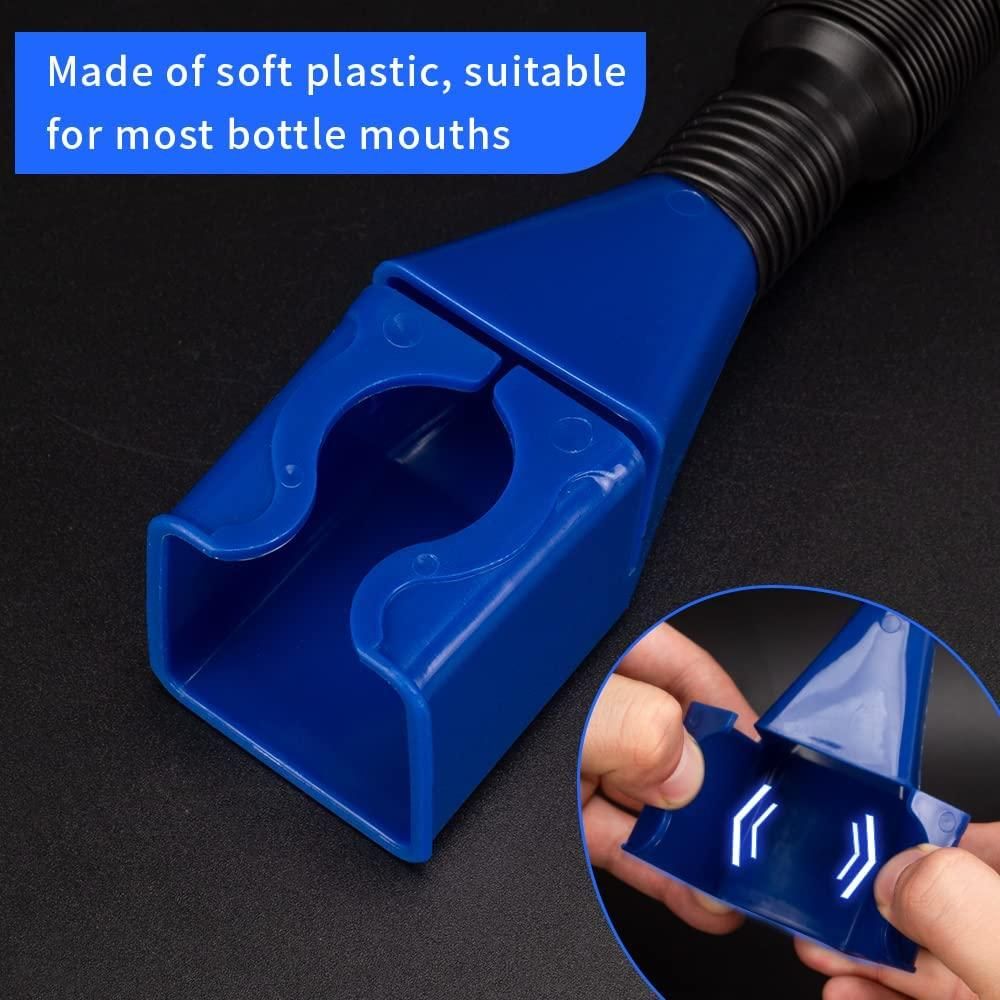 Flexible Draining Oil Snap Plastic Funnels