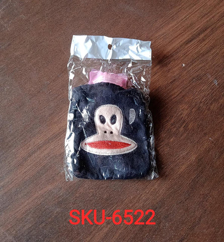 Black Monkey Small Hot Water Bag with Cover for Pain Relief - jugaad.shop