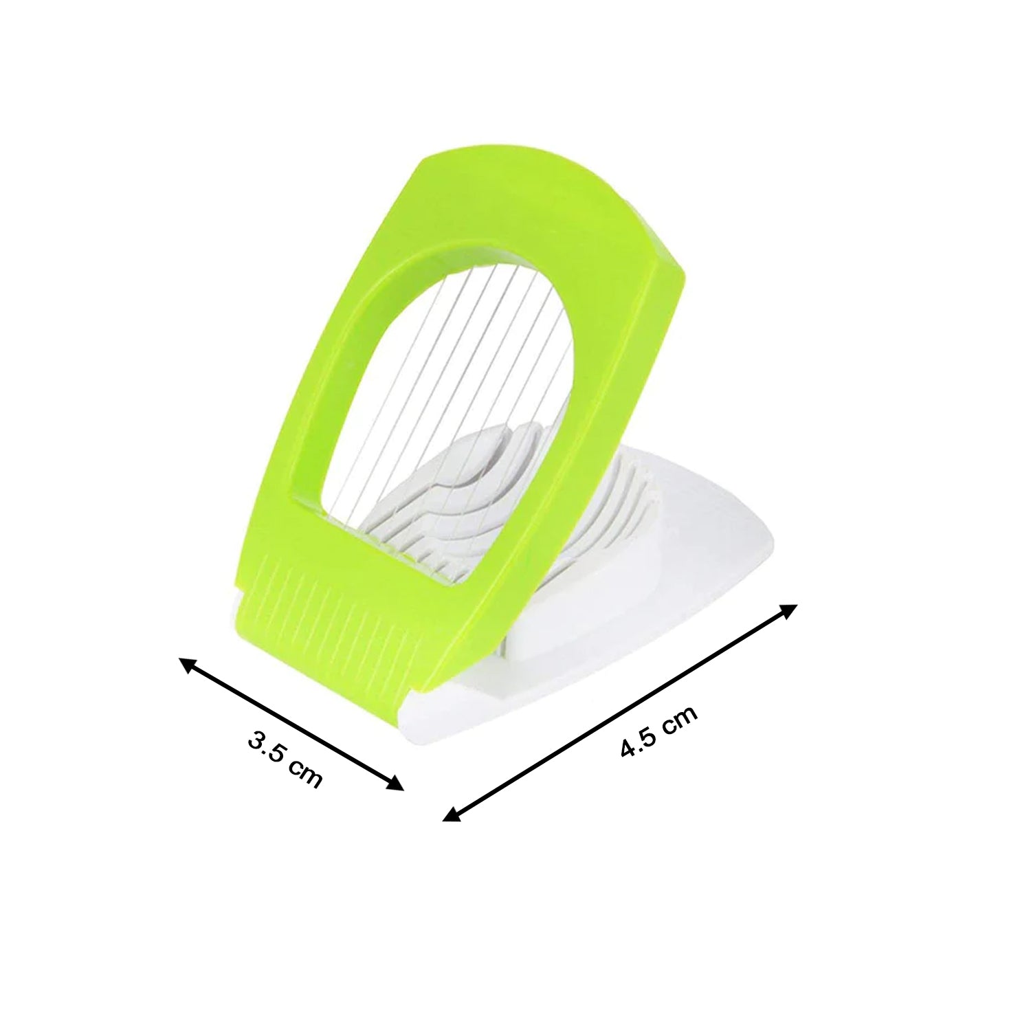 Egg cutter for quick and easy egg slicing.