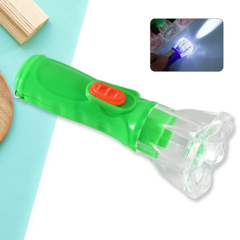 Small Plastic Torch for Kids, Plastic LED Flashlight Torch, Beautiful Attractive Good Gift Item, Pocket Torch for Kids (1 Pc) - jugaad.shop