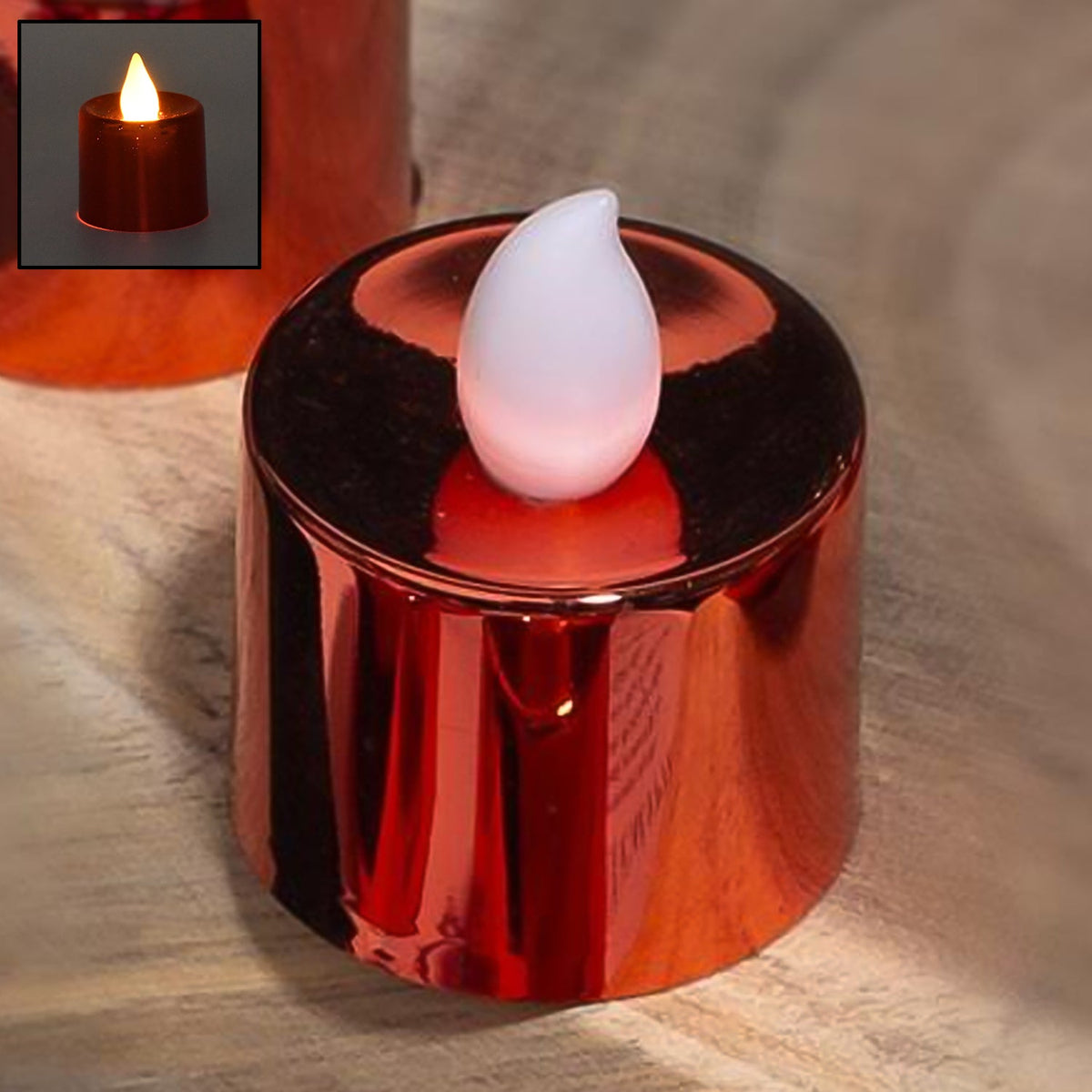 Electrical Candles Diya LED Tea Light (1 Pc / Multicolor)-jugaad.shop