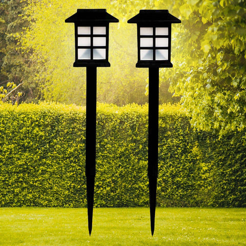 Solar Garden Lights, Outdoor Solar Landscape Lights, Waterproof Outdoor Solar Lights Walkway for Patio, Lawn, Yard, and Landscape (Pack of 2) - jugaad.shop