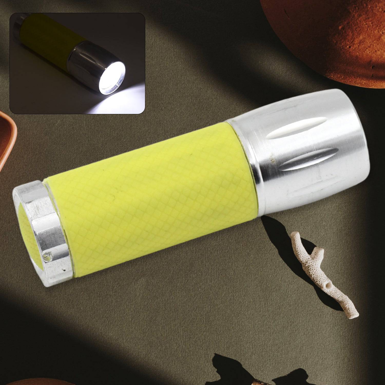 Portable Mini Torch / Flashlight LED Powerful High Lumens Pen Light Easy To Carry, Portable Pocket Compact Torch for Emergency 3 Battery operated (Battery not included / 1 pc) - jugaad.shop