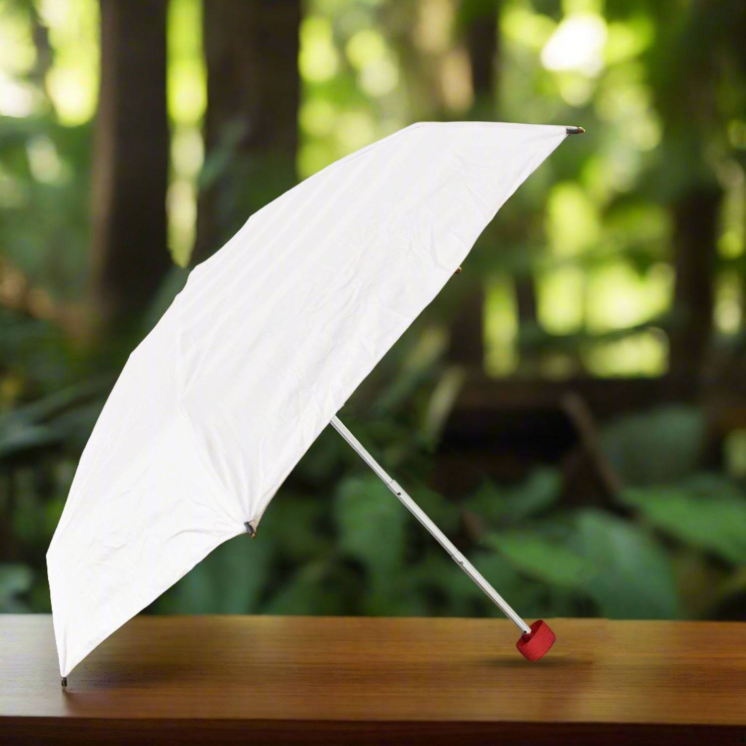 3-Fold Sun & Rain Protective Solid Foldable Umbrella (1 Pc) - jugaad.shop