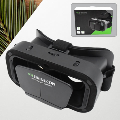 3d VR Headset Compatible with iPhone & Android Virtual Reality VR Goggles For 3D VR Movies Video Games (1 Pc) - jugaad.shop