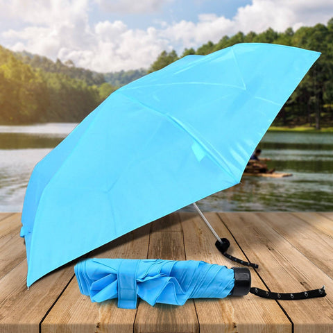 3-Fold Umbrella Summer Sun and Rain Protection Foldable Cute Umbrella || UV Protection Rain Sun Umbrella || Travel Accessories || Umbrella for Children, Girls, and Boys (1 Pc)  - jugaad.shop