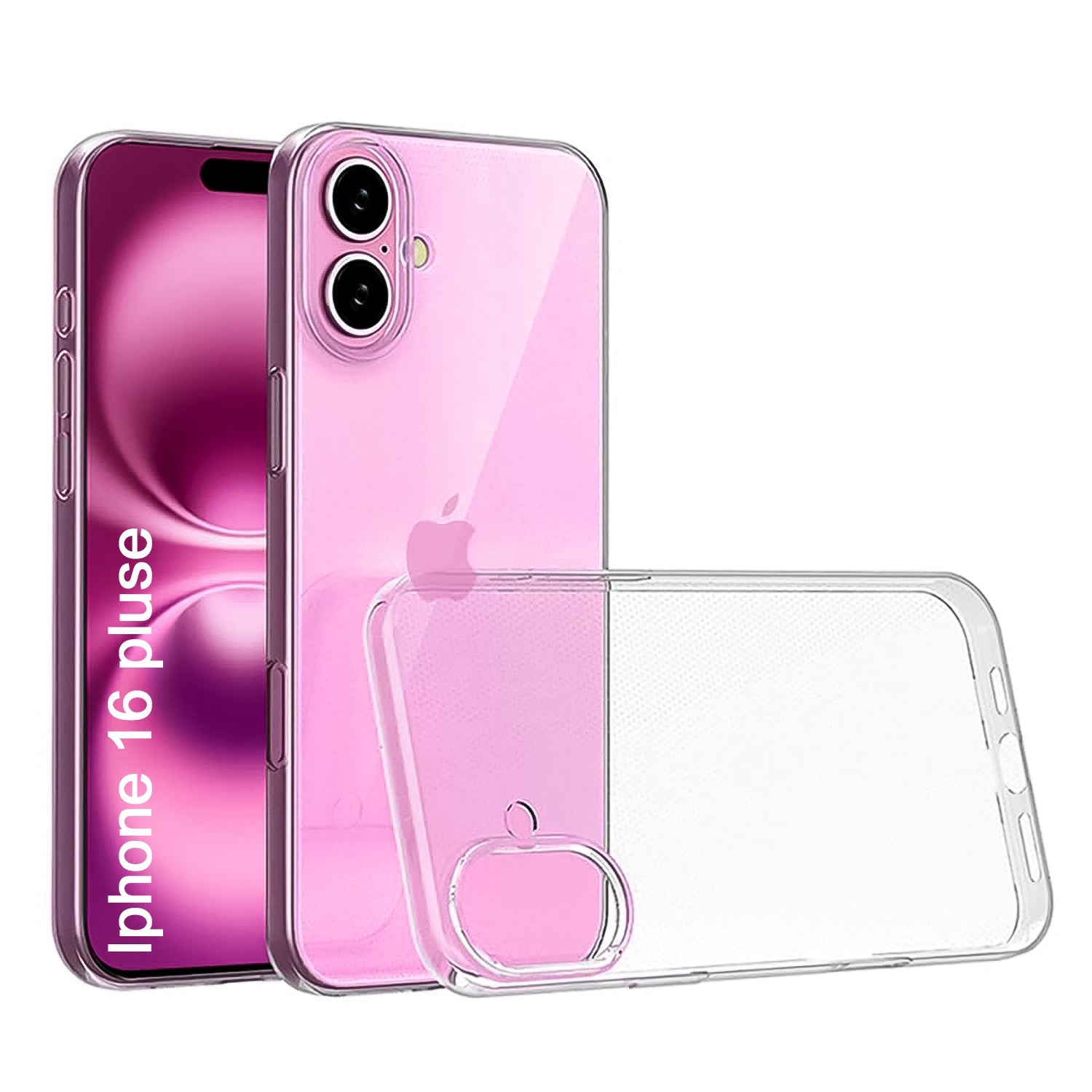 Transparent Hard Case For IPhone 16 Case (1 Pc)-jugaad.shop