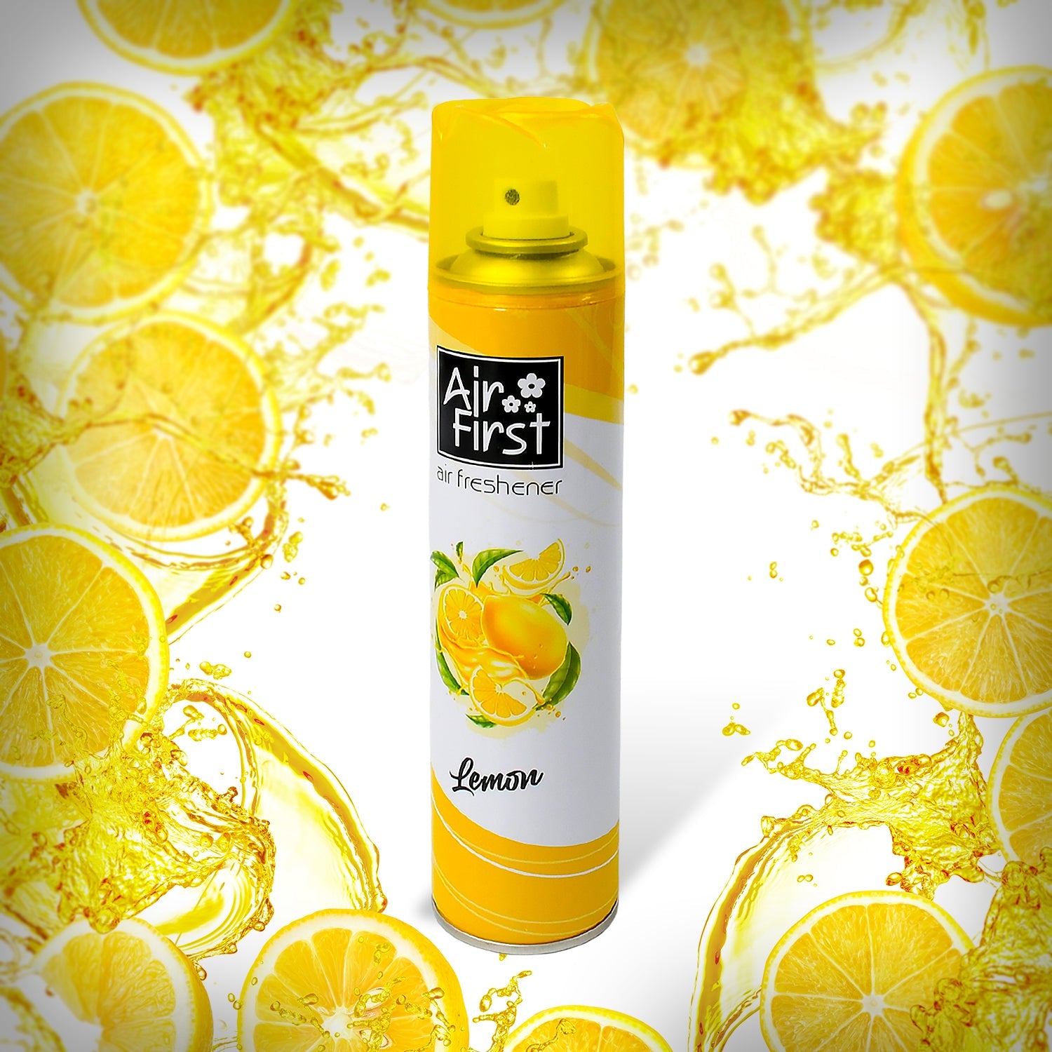 Air Freshener  | Used In Office, Home, Hotels, Banquets, Carpet Etc, Room Spray Air Freshener, Mix Fragrance Lemon, Kiwi, Blossom, Aqua, Cafet (300 Ml Approx / 1 Pc) - jugaad.shop