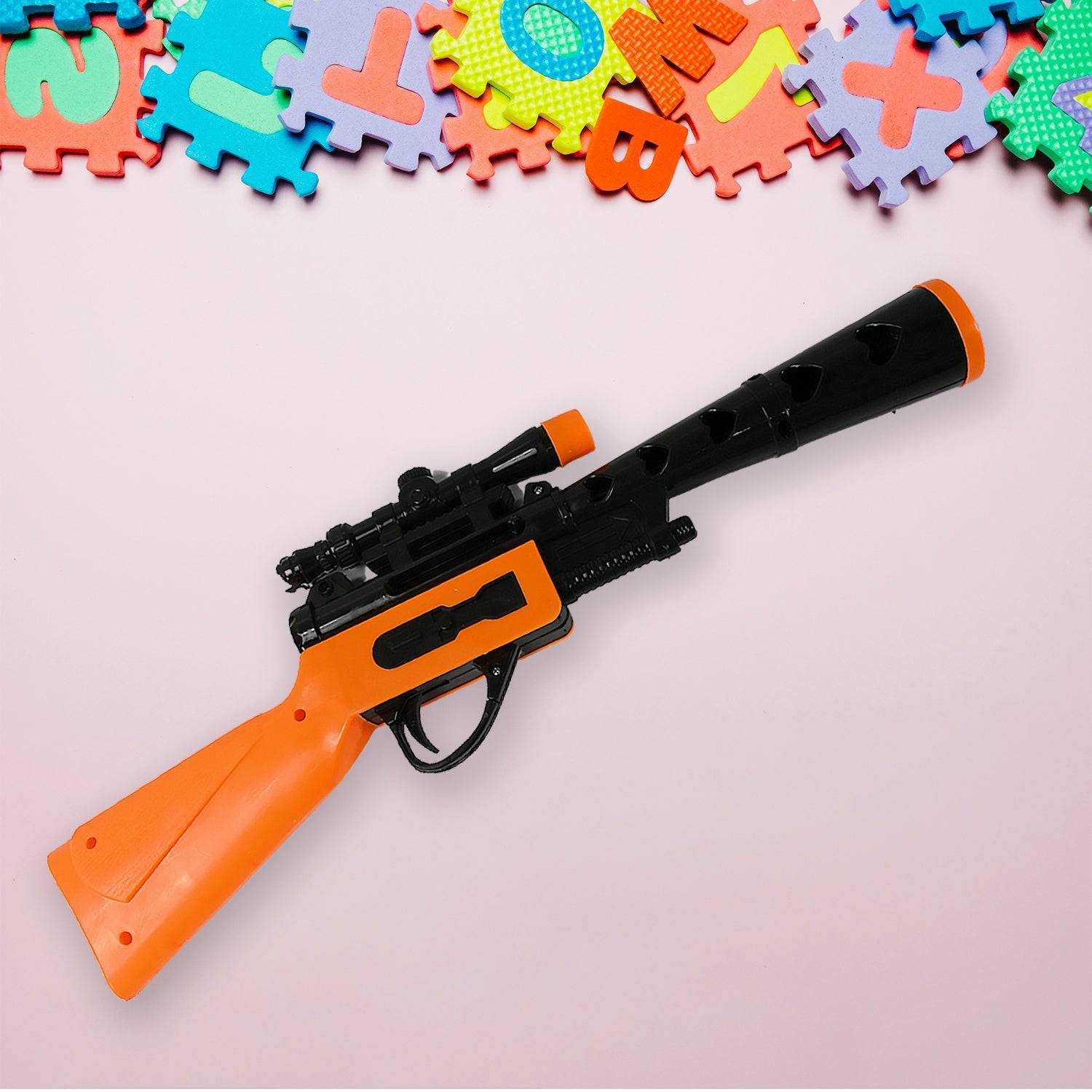 Manual Big Shooting 3 Ball Gun Toy shoot super ping pong gun for kids, Plastic Balls Shooting Gun Toys For Boys Kids High Quality Gun - jugaad.shop