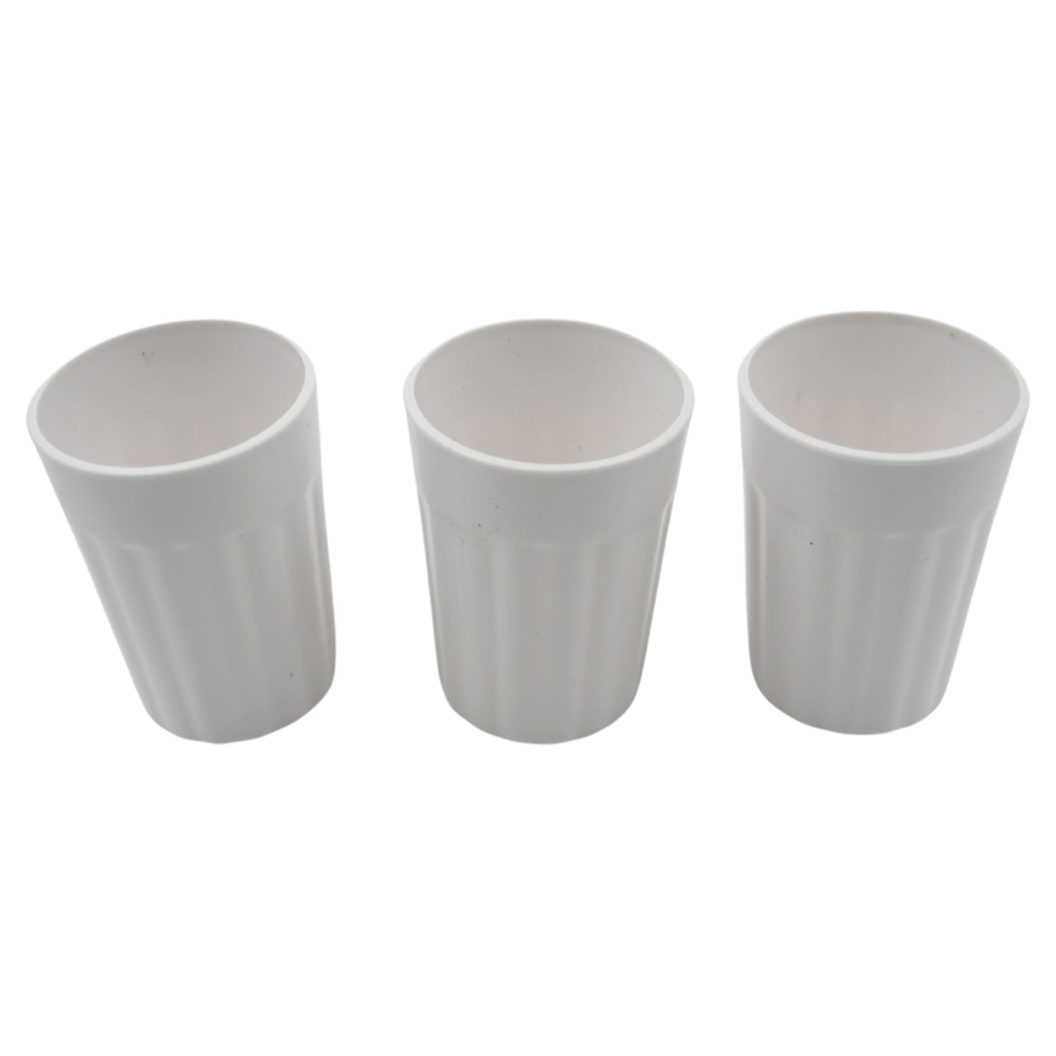 Small Plastic Coffee / Tea Cups Reusable Plastic Cup Mug Lightweight Microwavable Dishwasher Safe Unbreakable Camping Coffee Mugs for Tea Milk Water Juice Tea (3 Pcs Set) - jugaad.shop