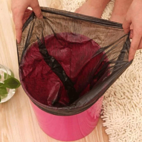 Black Garbage Bags / Dustbin Bags / Trash Bags 45x50cm (1Pc) - jugaad.shop