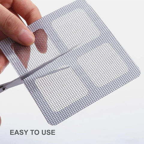 Window Screen Repair Tape (1 Pc / 4 × 4 Inch) - jugaad.shop