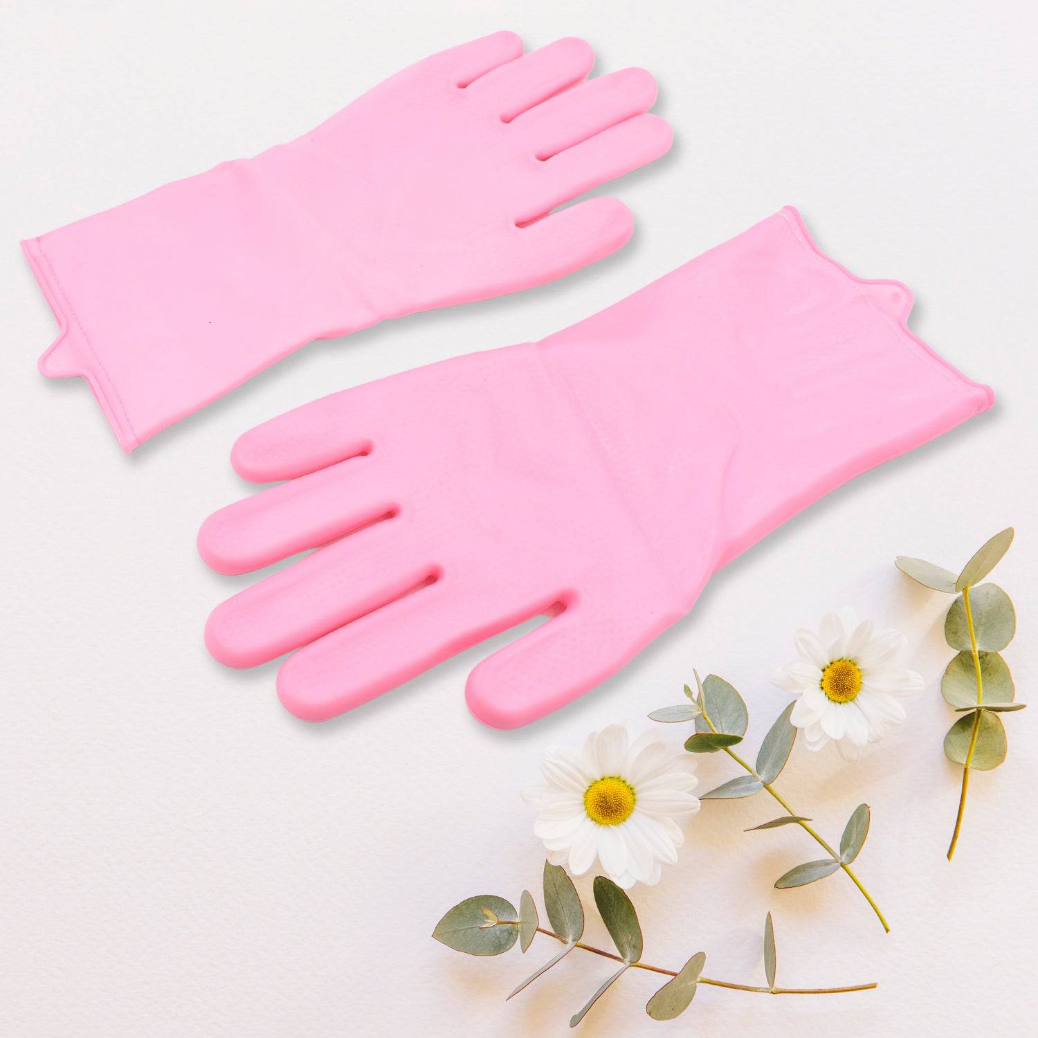 Dishwashing Gloves with Scrubber| Silicone Cleaning Reusable Scrub Gloves for Wash Dish Kitchen| Bathroom| Pet Grooming Wet and Dry Glove (1 Pair, 155Gm) - jugaad.shop