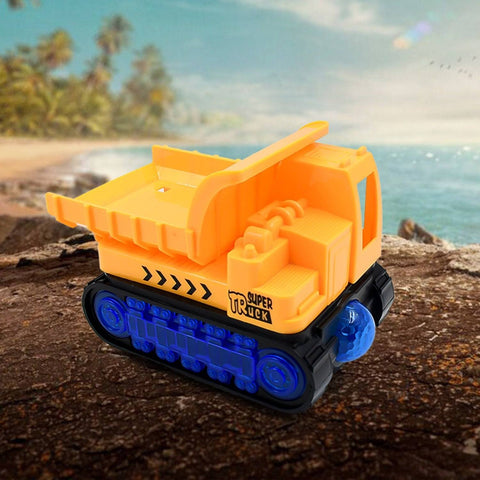 Engineering Vehicle Toys for Kids - Self-Driving Super Dump Truck Toy | Self-Driving Trucks, Engineering truck Electric Vehicle Toys boys birthday gift toys (1 Pc) - jugaad.shop