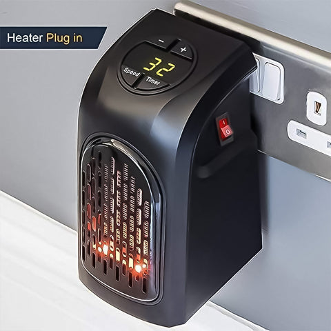 Electric Mini Handy Heater Plug-In Wall (400w) - jugaad.shop