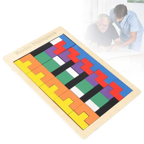 Wooden Blocks Puzzle Children's Educational Toys - jugaad.shop