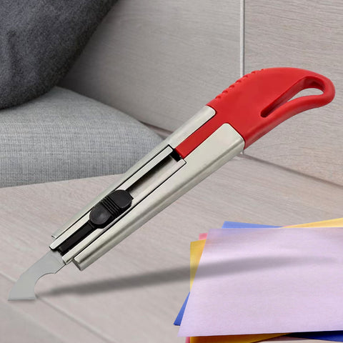 Multi-purpose cutter with detailed precision knife blade