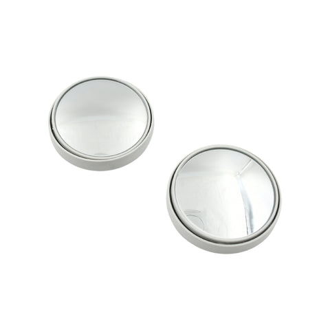 360DEGREE BLIND SPOT ROUND WIDE ANGLE ADJUSTABLE CONVEX REAR VIEW MIRROR - PACK OF 2 - jugaad.shop