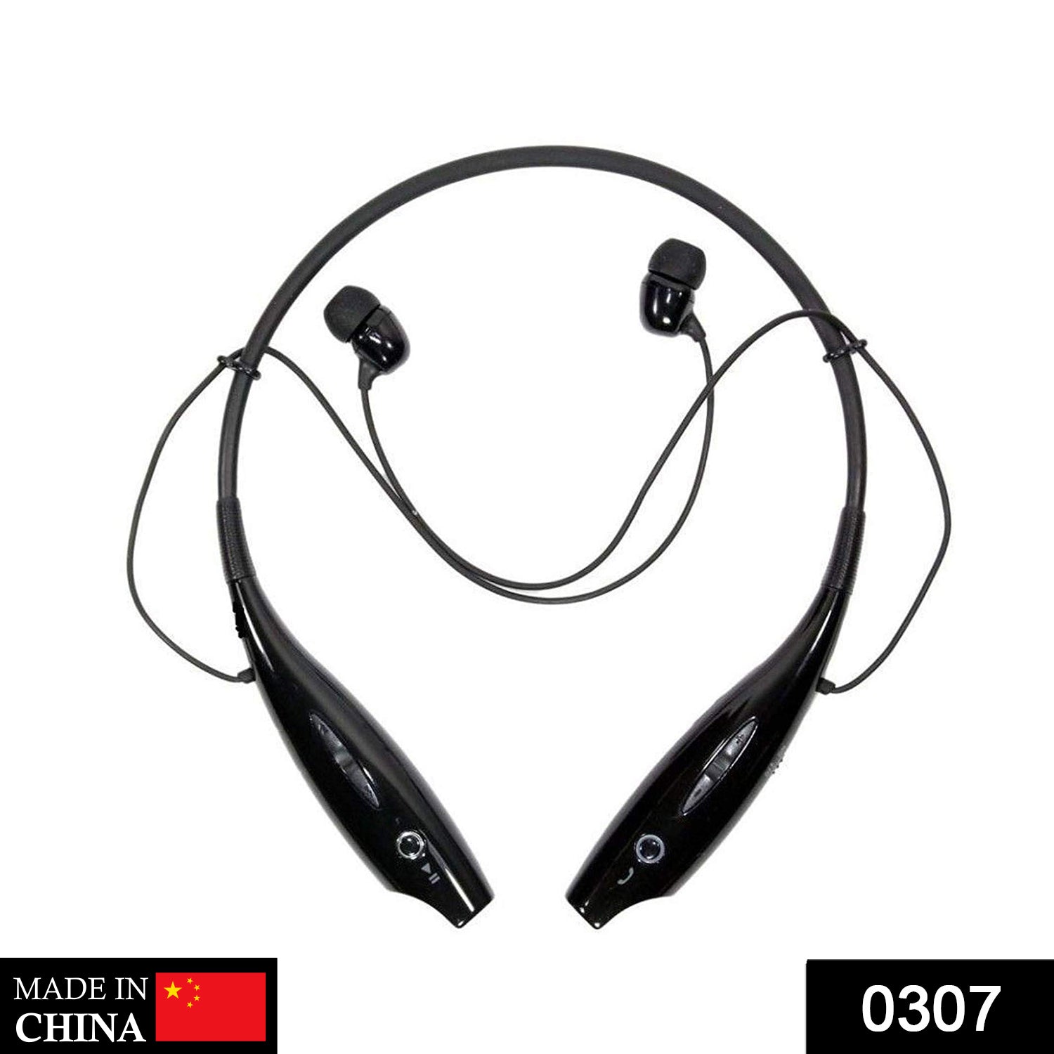 Stylish neckband Bluetooth earphone.