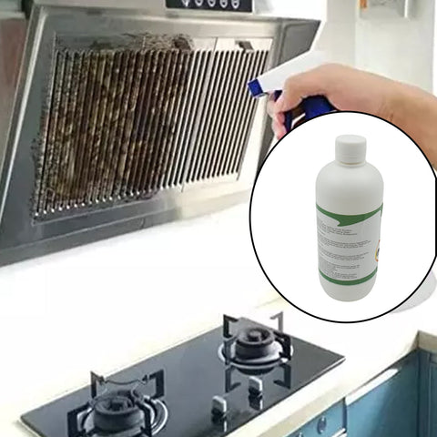 Kitchen Cleaner Spray Oil & Grease Stain Remover Stove & Chimney Cleaner Spray Non-Flammable Nontoxic Magic Degreaser Spray for Kitchen Gas Stove Cleaning Spray (Approx 500ML) - jugaad.shop