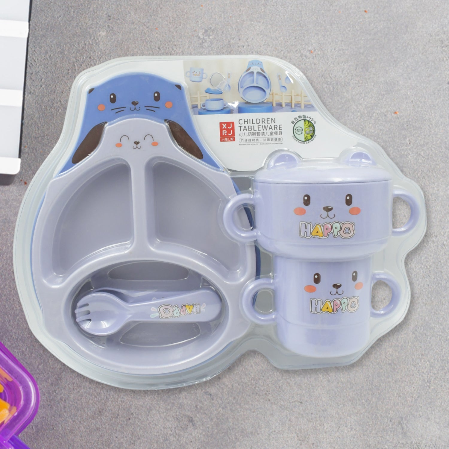 Baby Feeding Set For Kids And Toddlers (7 pcs set) - jugaad.shop