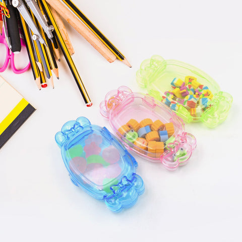 Cute School Eraser Set Cute Eraser Multi Design Rubber Erasers For Pencil Cleaning Stationery School Student Girl Kids (15 pc In1 Set) - jugaad.shop