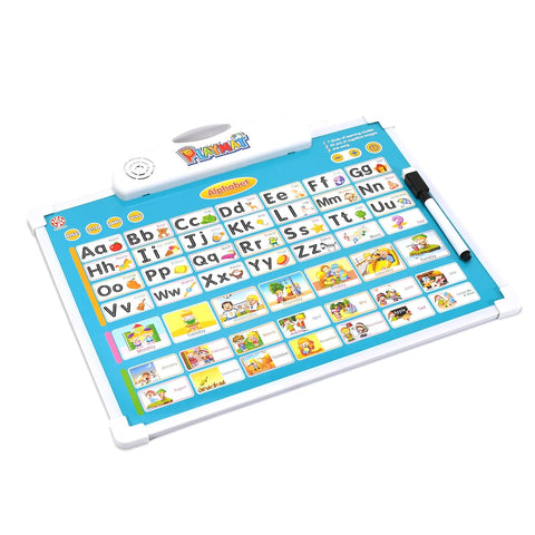 Educational pad with doodle pen and musical notes