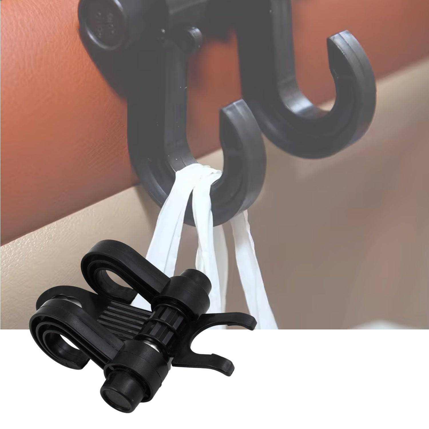 Car Hooks Vehicle Back Seat Hidden Headrest Hanger (1 Pc) - jugaad.shop