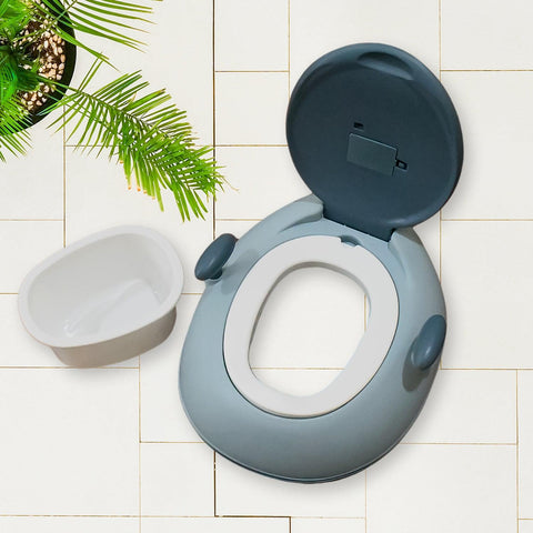 Lighting and music potty seat for baby training