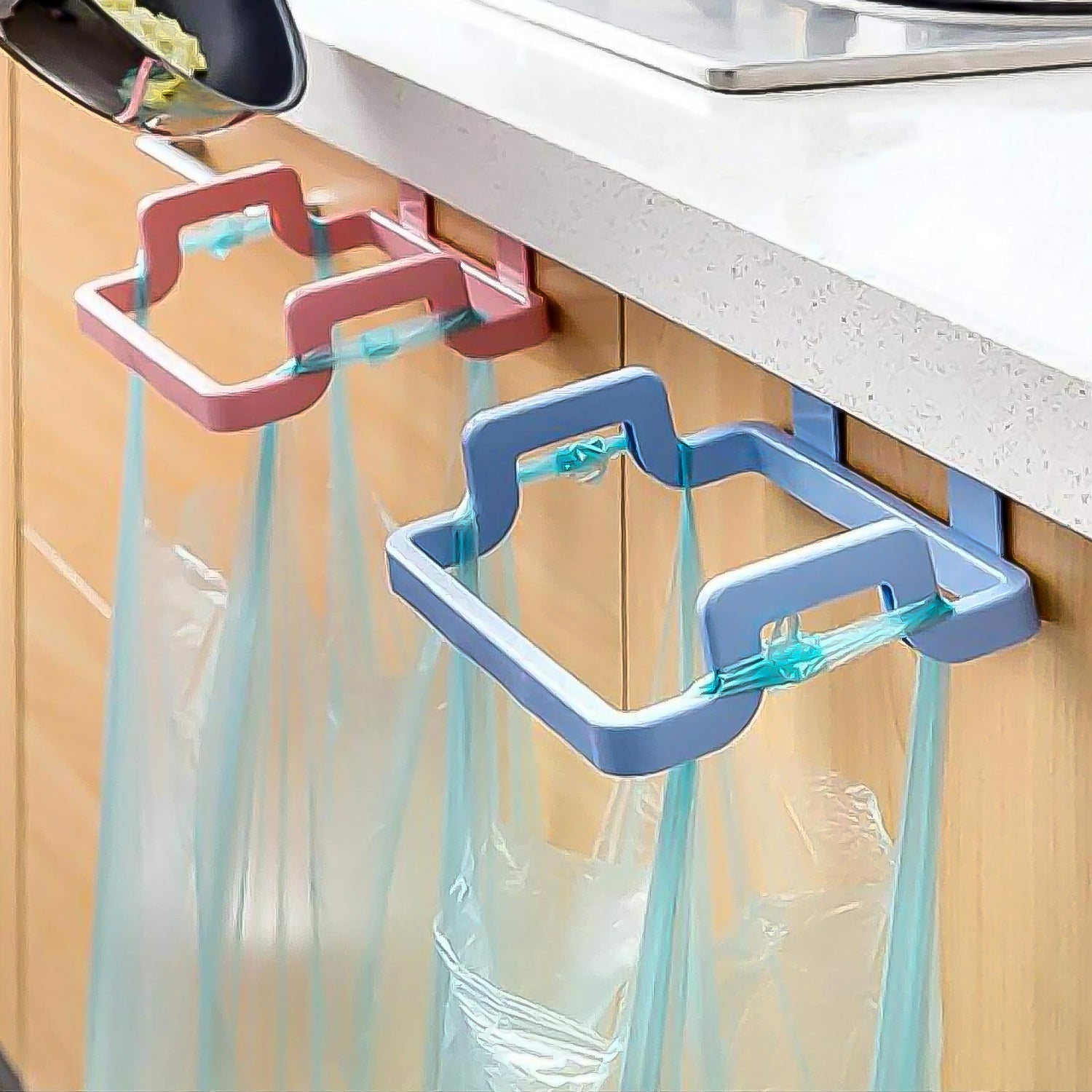 Plastic Garbage Bag Rack Holder - jugaad.shop