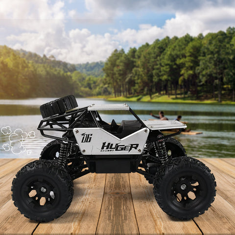 1:18 Scale Rock Crawler Monster RC Truck All Terrain Stunt Racing Car Rechargeable Indoor Outdoor Toy Car - jugaad.shop