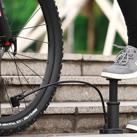 Portable Mini Foot Pump for Bicycle, Bike, and Car - jugaad.shop