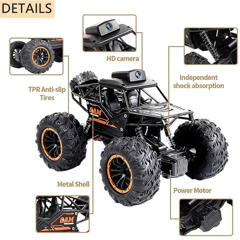 Remote Control Off-Road Truck with HD Camera - jugaad.shop