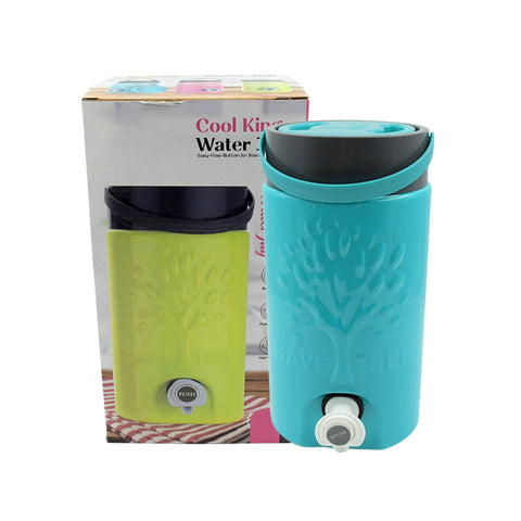 Insulated Water Jug with Tap (3000ml): Leakproof, Travel Cooler - jugaad.shop