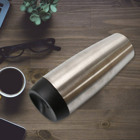 Stainless Steel Vacuum Insulated Coffee Cups Double Walled Travel Mug, Car Coffee Mug with Leak Proof Lid Reusable Thermal Cup for Hot Cold Drinks Coffee, Tea (850ML Approx) - jugaad.shop