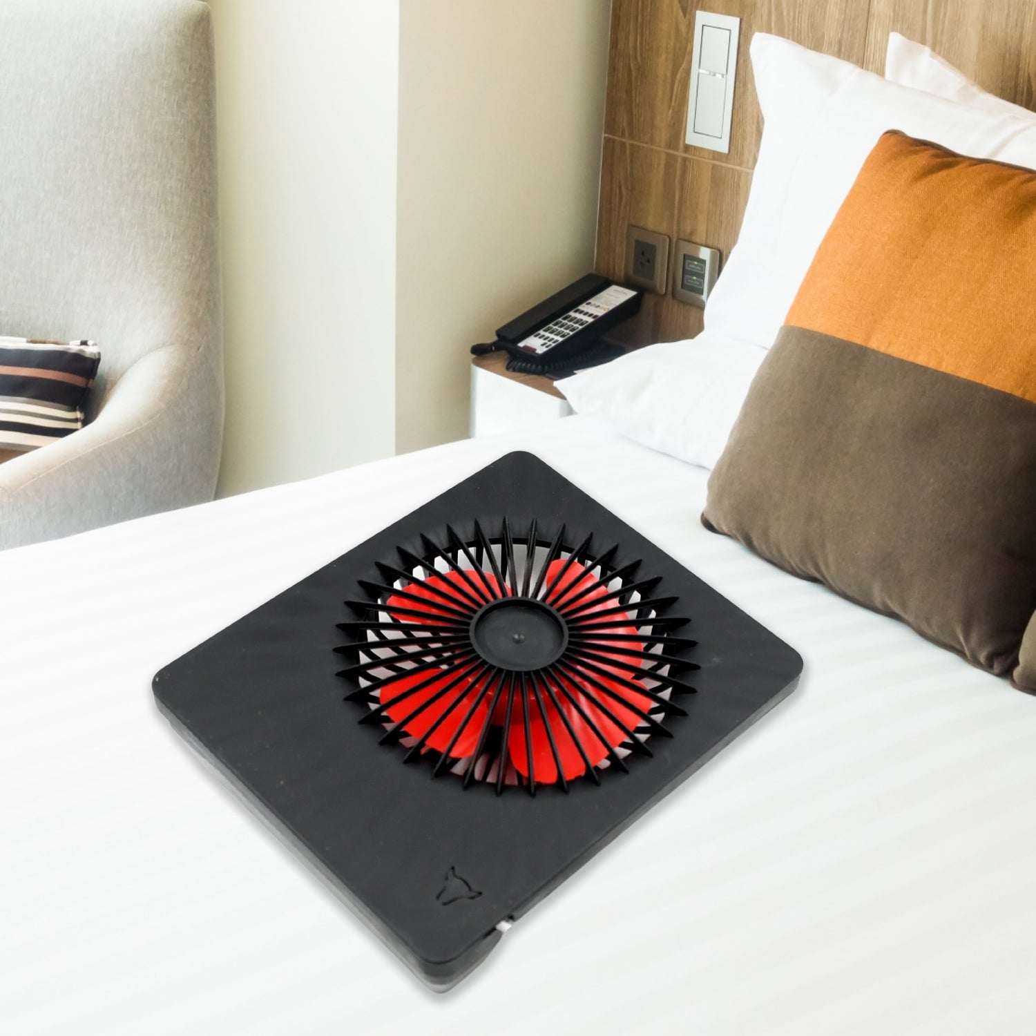 PORTABLE DESK FAN TABLE FAN 1 STEP SPEED SETTING FAN PERSONAL DESK FAN SUITABLE FOR OFFICE ,SCHOOL & HOME USE - jugaad.shop