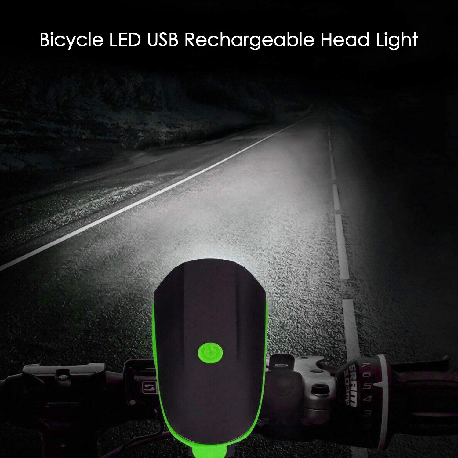 Rechargeable Bicycle LED Bright Light (1 Pc) - jugaad.shop