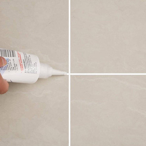 Waterproof Tile Gap / Crack / Grout Filler Water-Resistant Silicone Sealant for DIY Home Sink Gaps / Tiles Gaps / Grouts Repair Filler Tube For Home, Office, Bathroom, Toilets, Kitchen (180 Ml) - jugaad.shop