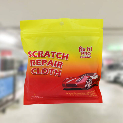 Nano Magic Car Scratch Remover Cloth, Multipurpose Scratch Repair Cloth, Cloth for Car Paint Scratch Repair, Easy to Repair Slight Scratches on the Surface Polishing Repeatable Use for All Kinds of Car (45 ML Repair Solution, 2 Gloves, 2 nano Cloth) - jugaad.shop