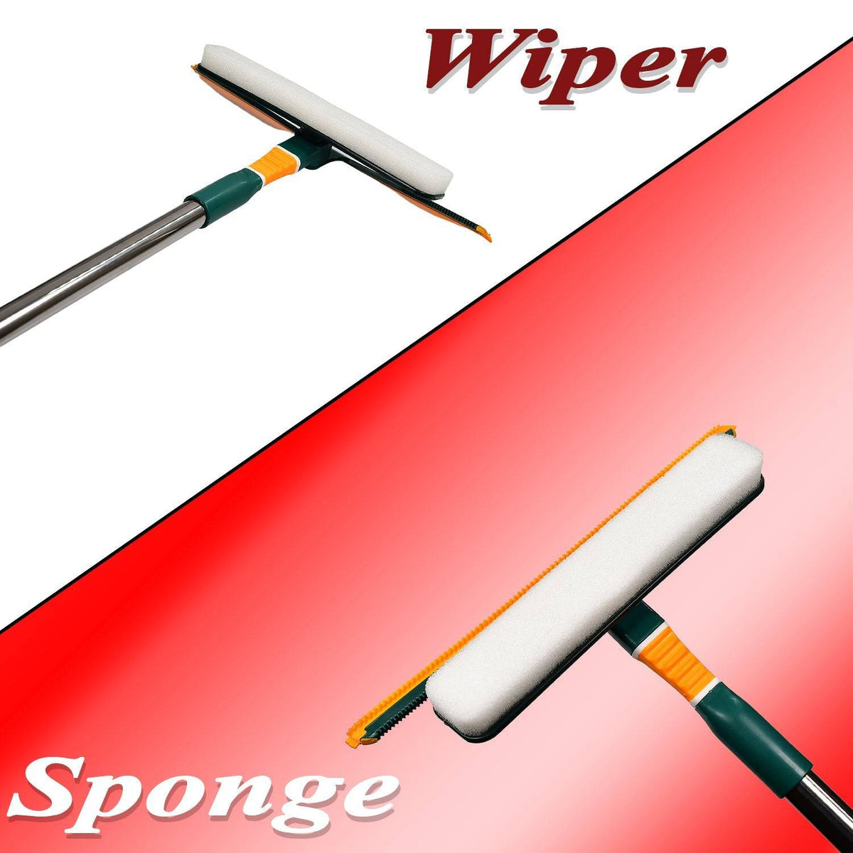 3 IN 1 GLASS WIPER USED IN ALL KINDS OF HOUSEHOLD AND OFFICIAL PLACES FOR CLEANING AND WIPING OF FLOORS, GLASSES AND DUST ETC. - jugaad.shop