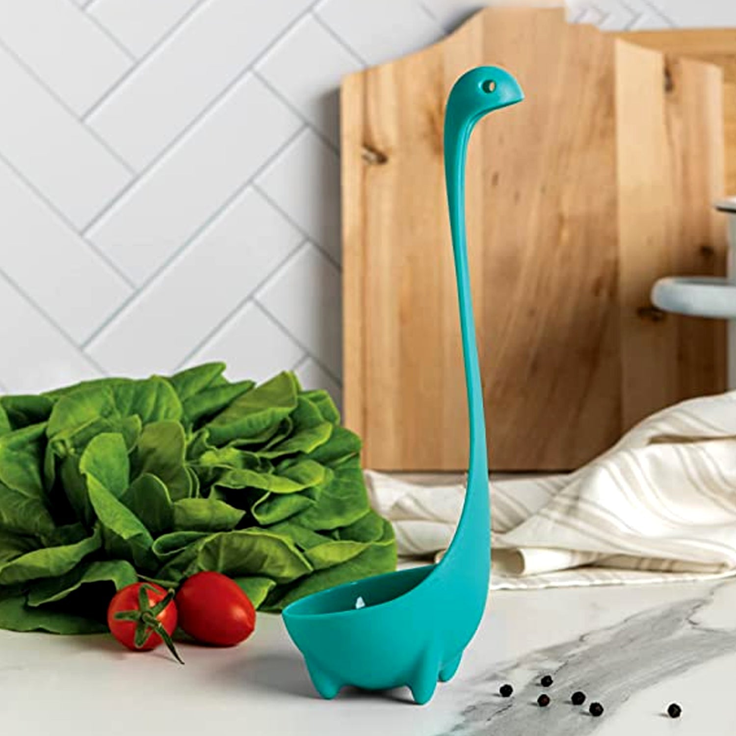 Multifunctional Colander Spoon: Soup Strainer, Long Handle, Kitchen Tool - jugaad.shop