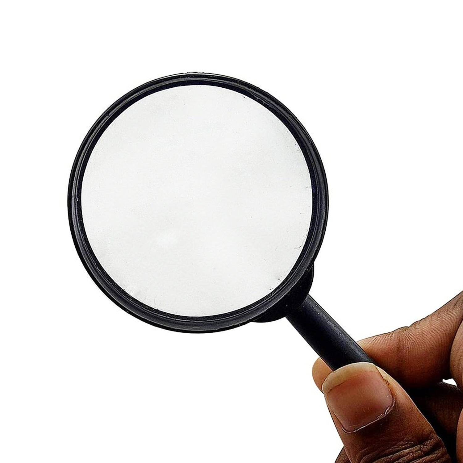 Magnifying glass Lens - reading aid made of glass - real glass magnifying glass that can be used on both sides - glass breakage-proof magnifying glass, Protect Eyes, 90mm & 60mm (2pc Set) - jugaad.shop