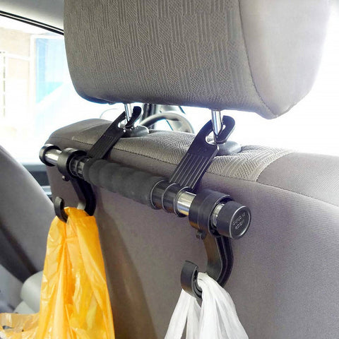 Back Seat Organizer Head Rest Luggage Bag Holder Hook Hanger Kit for Car Truck SUV - jugaad.shop