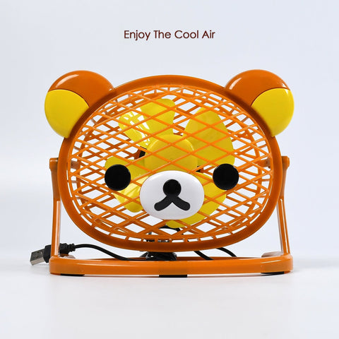 TEDDY BEAR PORTABLE FAN ADJUSTABLE USB FAN SUITABLE FOR HOME , OFFICE , CAR, & MULTI USE FAN - jugaad.shop