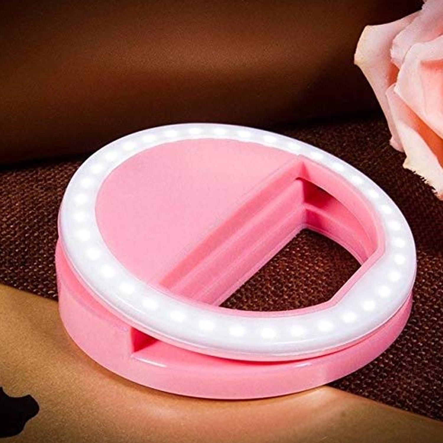 Phone Selfie Light Selfie Ring Light Selfie Light for Smartphone Selfie Light for Phone Battery Operated Selfie Ring Light (Battery Not Included) - jugaad.shop