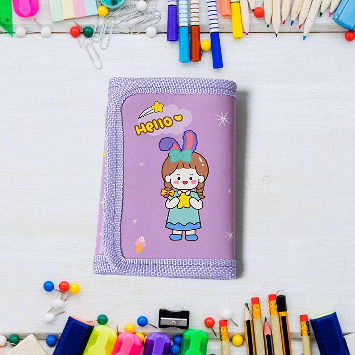 Stationery Set for Girls and Boys | Kids Return Gift - 7 In 1 School Items For Kids-Pencils, Eraser, Sharpener, Pouch, Pencil Extender | Birthday Gift Idea Stationary Kit Set for School Kids (Pack of 7 Pcs Set) - jugaad.shop