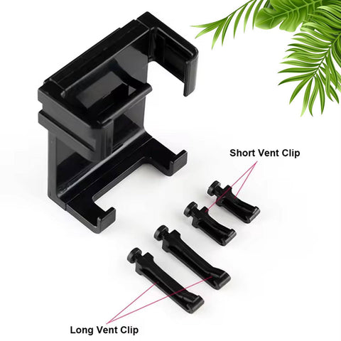 12857 Smartphone Car Phone Holder Car Air Conditioning Vent Phone Holder, Holder Stand for Mobile Phone Cellphone GPS, Dashboard Bracket for Car (1 Pc) - jugaad.shop