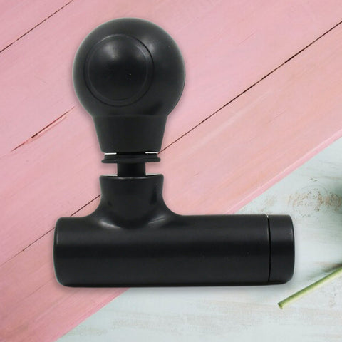 Black Mini Pocket Size Massager, Full Body Massager, Cordless One Button Operation for Body Pain & Relaxation - jugaad.shop