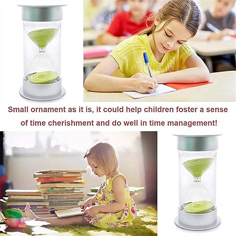 Sand Timer, Hourglass Timer 45 Minutes Sand Timer For Kids Teachers Games Classroom (45 Min-Green) Time Management Tool (Color : Green, Time : 45 Min) - jugaad.shop