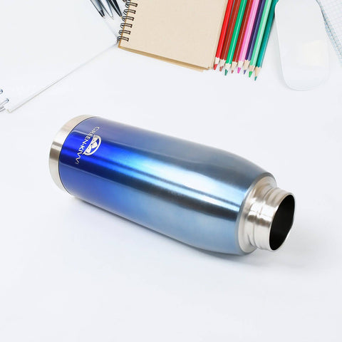 Vacuum Stainless Steel Double Wall Water Bottle, Fridge Water Bottle, Stainless Steel Water Bottle Leak Proof, Rust Proof, Cold & Hot Thermos steel Bottle| Leak Proof | Office Bottle | Gym | Home | Kitchen | Hiking | Trekking | Travel Bottle - jugaad.shop